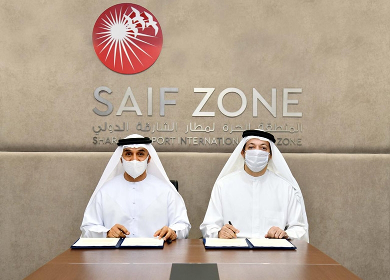 Hamriyah Free Zone Authority and Sharjah International Airport Free Zone Authority signs with SDI
