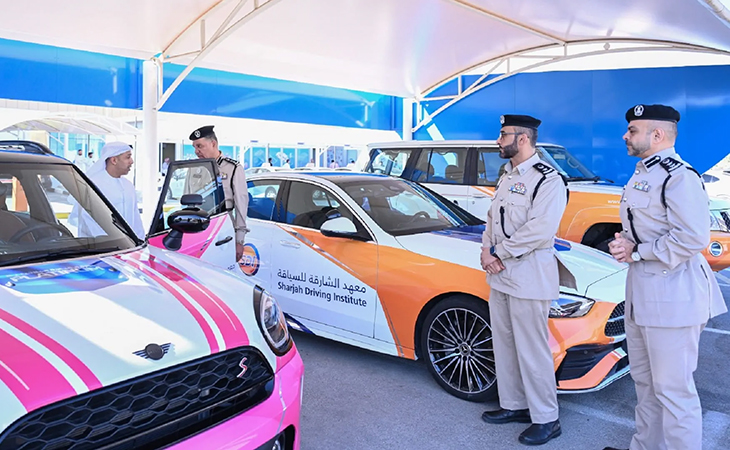 In collaboration with the Sharjah Driving Institute, Sharjah Police launches luxury vehicle driving education service